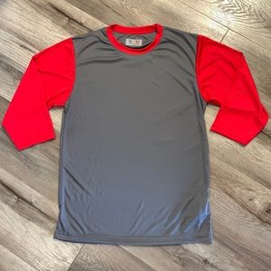 NWOT A4 youth dri fit baseball tee